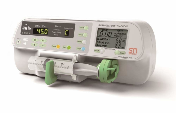 Шприцевой дозатор SN-50C6T одноканальный