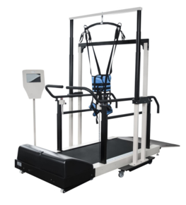 Подвес реабилитационный для вертикализации пациента Орторент. Модель “Орторент С+” (стационарный с беговой дорожкой)