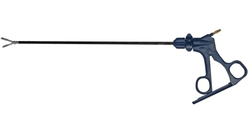 Зажим эндоскопический атравматичный (5 мм "Клинч" эластичный)