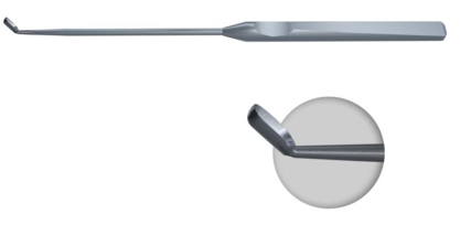 Инструмент для сепарации тканей (кюретка угловая, округлая № 2)